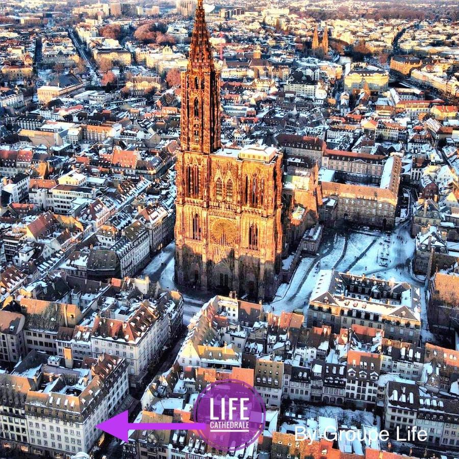 Life Cathedrale City-Center Place Gutenberg Estrasburgo Exterior foto