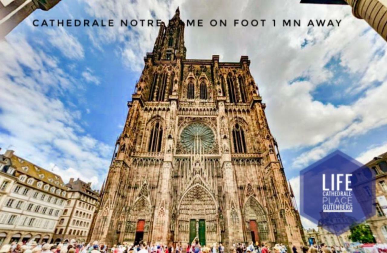 Life Cathedrale City-Center Place Gutenberg Estrasburgo Exterior foto