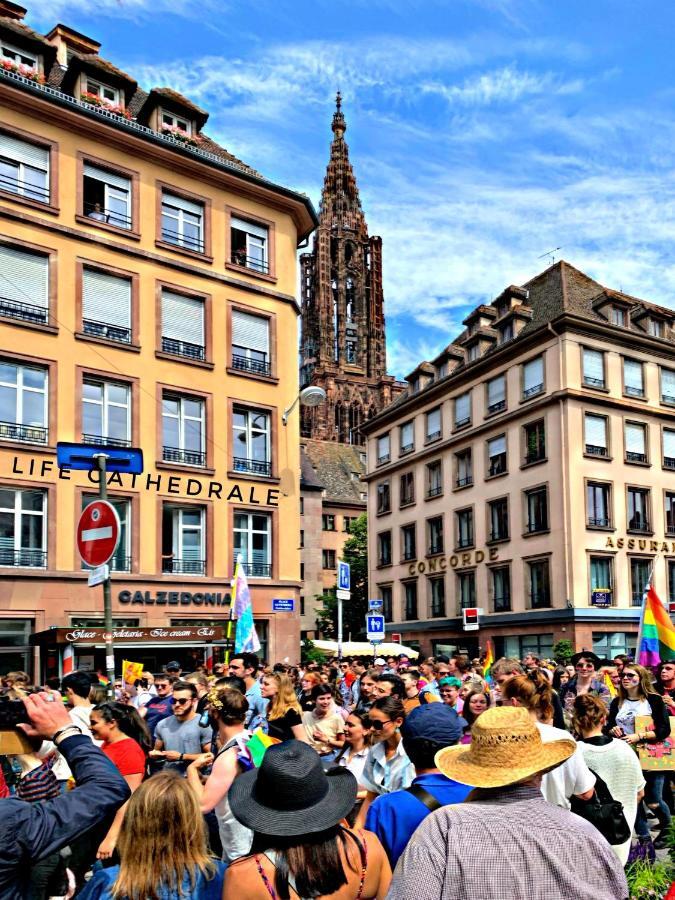 Life Cathedrale City-Center Place Gutenberg Estrasburgo Exterior foto